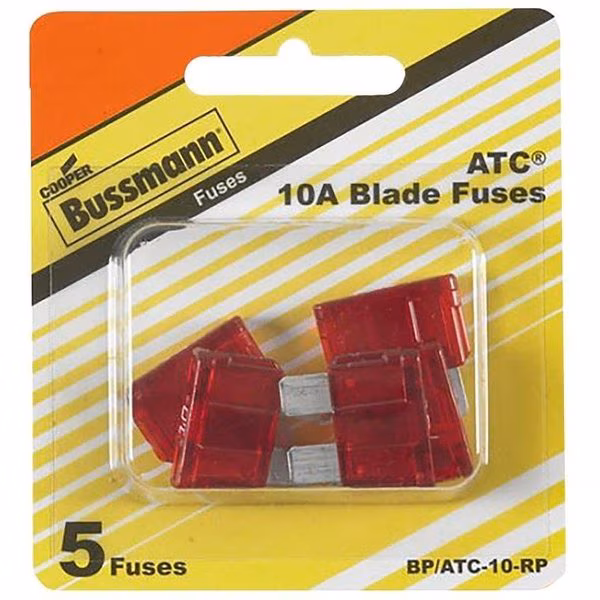 Automotive Fuse, Blade Fuse, 32 VDC, 10 A, 1 kA Interrupt